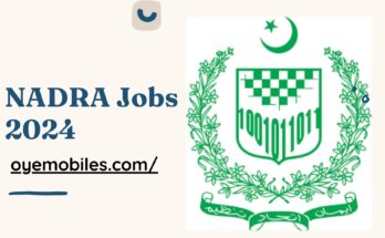 National Database and Registration Authority NADRA Jobs 2024