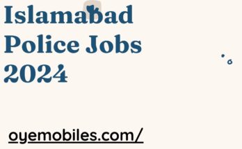 Islamabad Police Jobs 2024