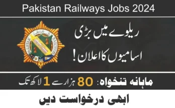 Pakistan Railway Jobs 2024